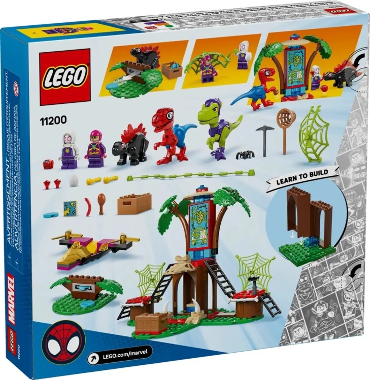 LEGO MARVEL SUPER HEROES 11200 Bitwa Spidey’ego i Gobby’ego przy domku na drzewie