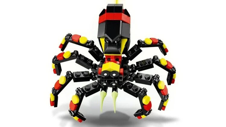 LEGO Creator 3w1 31159 - Dzikie zwierzęta: niezwykły pająk