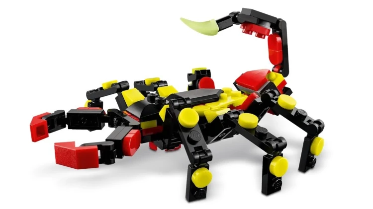 LEGO Creator 3w1 31159 - Dzikie zwierzęta: niezwykły pająk
