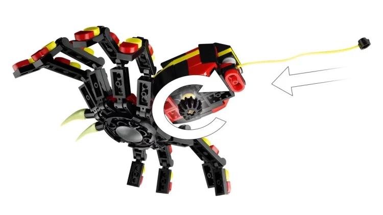 LEGO Creator 3w1 31159 - Dzikie zwierzęta: niezwykły pająk