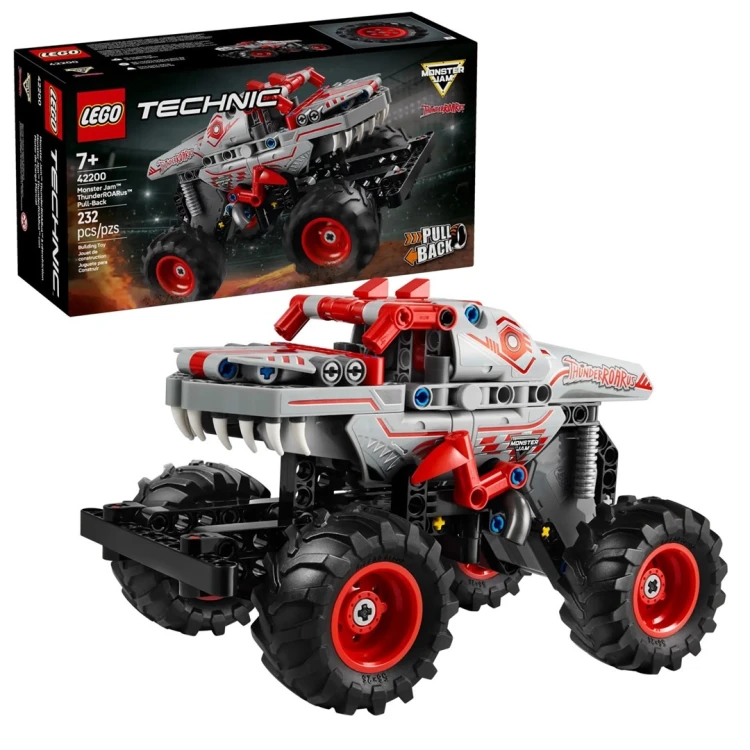 LEGO Technic 42200 - Monster Jam ThunderROARus z napędem typu pull-back