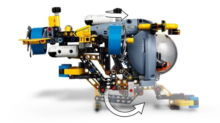 LEGO Technic 42201 - Badawcza łódź podwodna