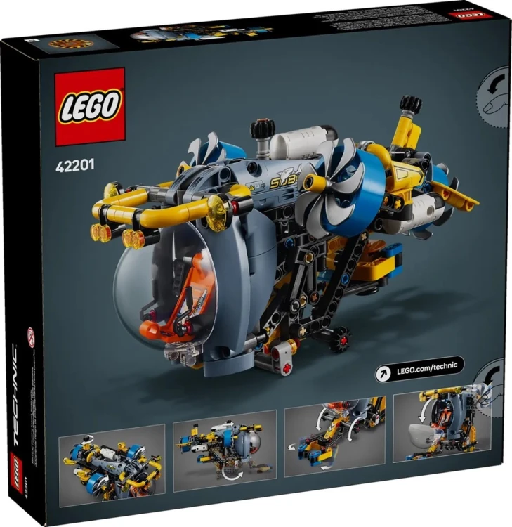 LEGO Technic 42201 - Badawcza łódź podwodna