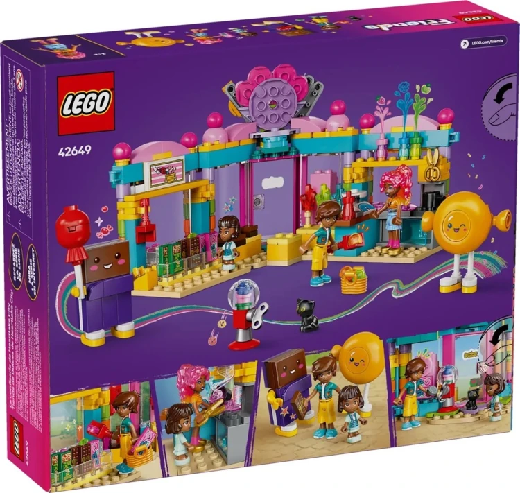 LEGO Friends 42649 - Sklep z cukierkami w Heartlake