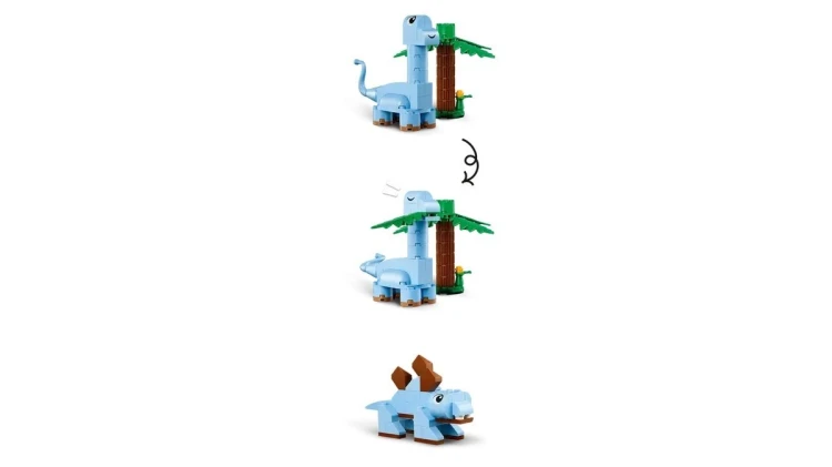 LEGO Classic 11041 - Kreatywne dinozaury