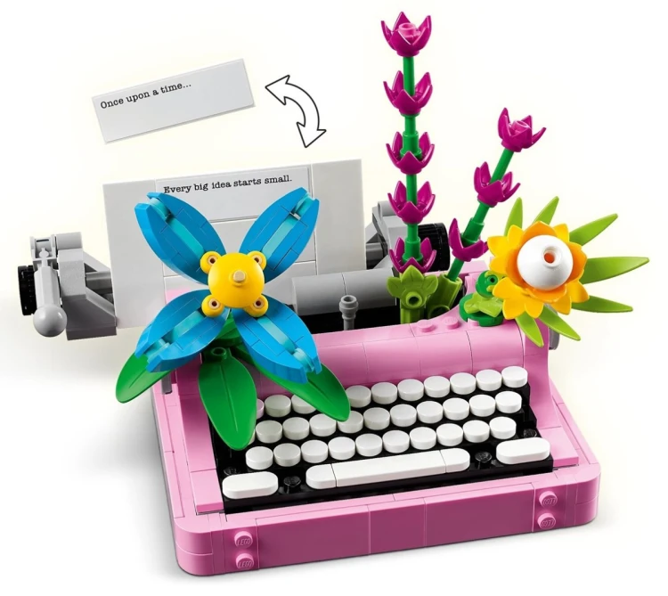 LEGO Creator 3w1 31169 - Maszyna do pisania z kwiatami