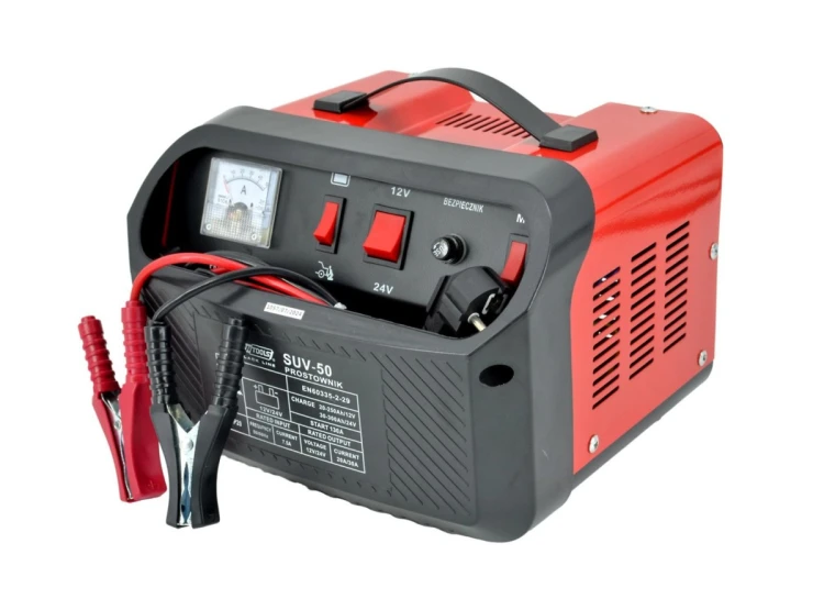 AW PROSTOWNIK  SUV-50 Z ROZRUCHEM 12V/24V /BLACK LINE