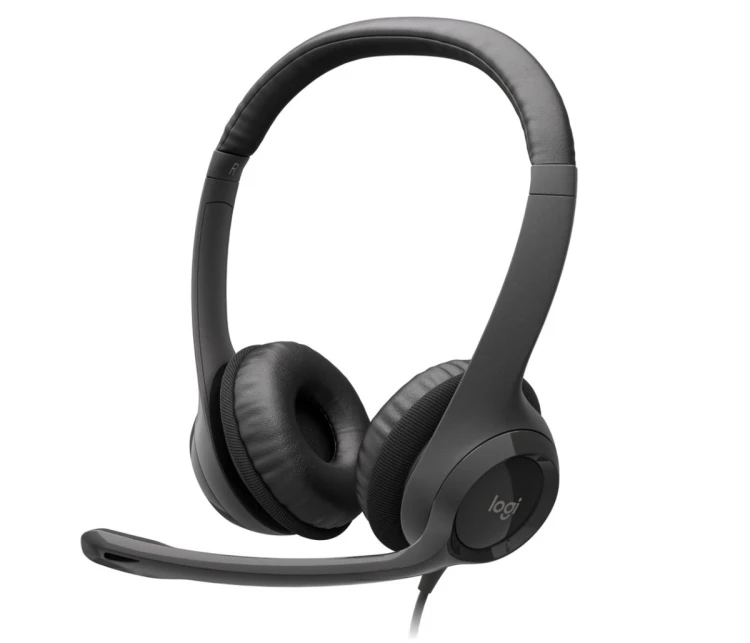 Zestaw słuchawkowy Logitech H390 Przewodowa Opaska na głowę Biuro/centrum telefoniczne USB Typu-A Czarny