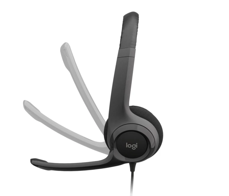 Zestaw słuchawkowy Logitech H390 Przewodowa Opaska na głowę Biuro/centrum telefoniczne USB Typu-A Czarny