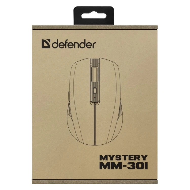 DEFENDER MYSZ MYSTERY MM-301 RF+BT FIOLETOWA 1600dpi 6P