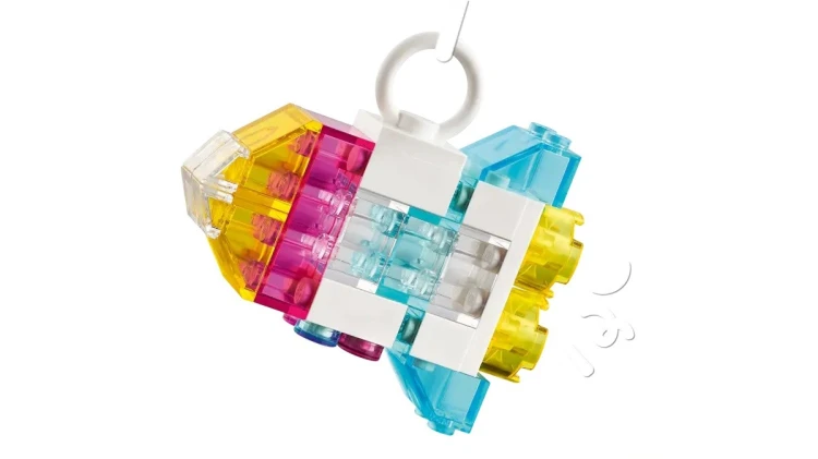 LEGO Classic 11040 - Magiczny zestaw z przezroczystymi klockami