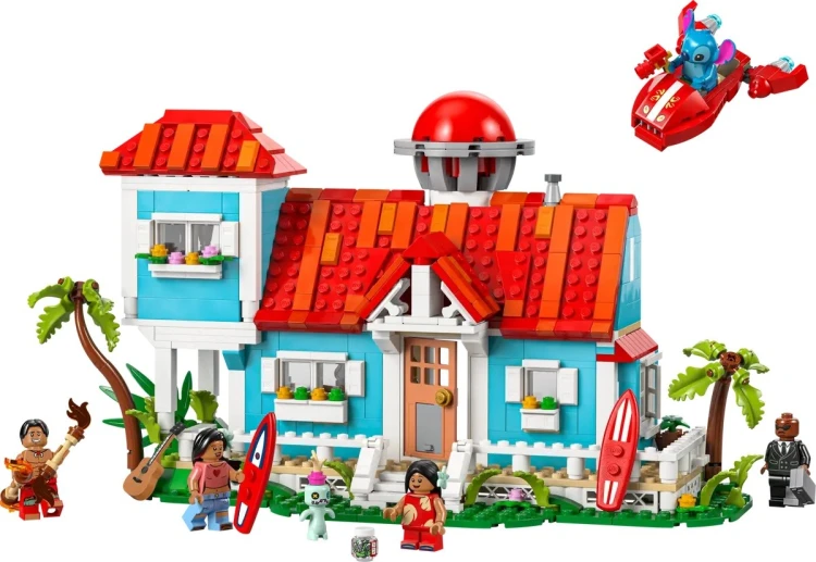 LEGO Disney 43268 - Domek na plaży Lilo i Stitcha