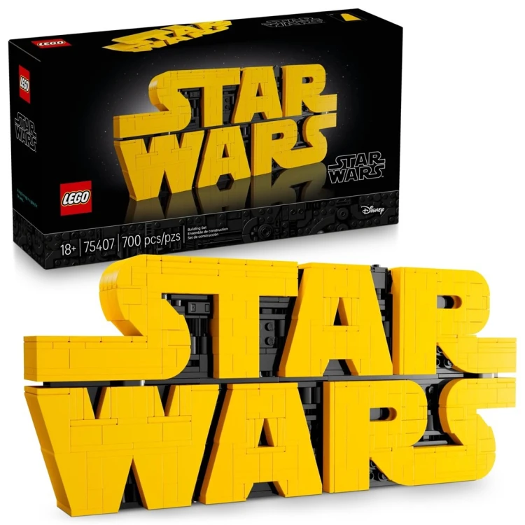 LEGO Star Wars 75407 - Logo Star Wars zbudowane z klocków