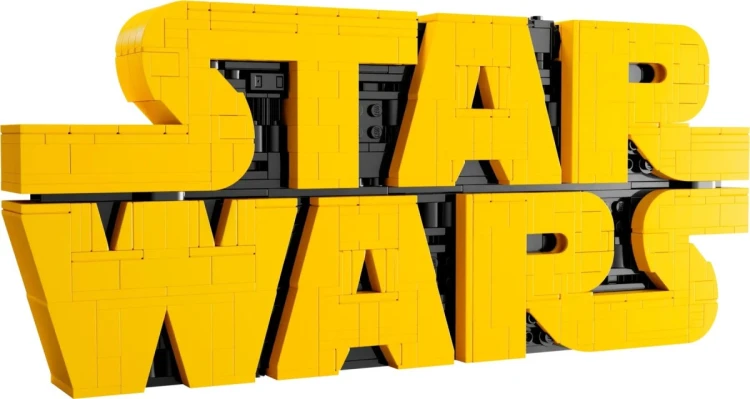LEGO Star Wars 75407 - Logo Star Wars zbudowane z klocków