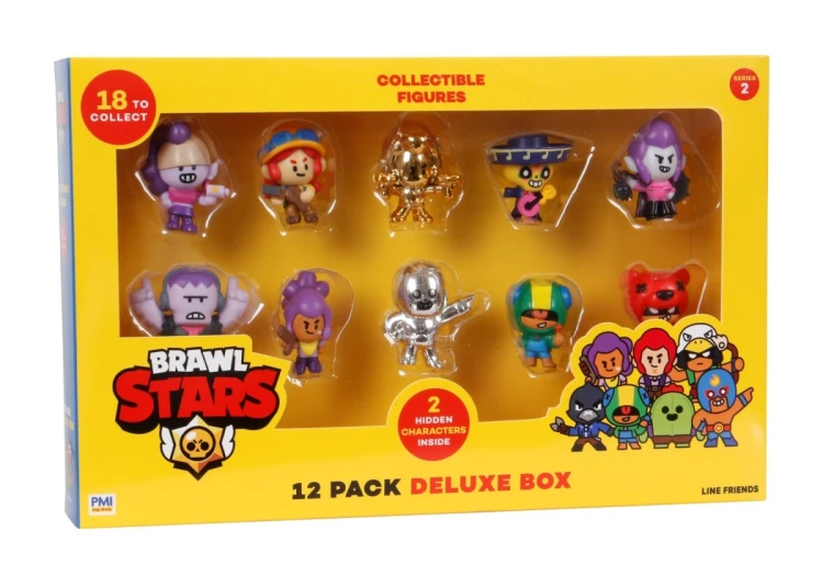 BRAWL STARS S2 FIGURES -12 PACK DELUXE BOX