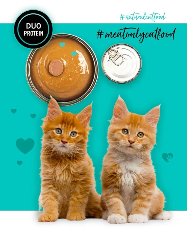 3Coty CHICKEN + DUCK for Kittens 80g