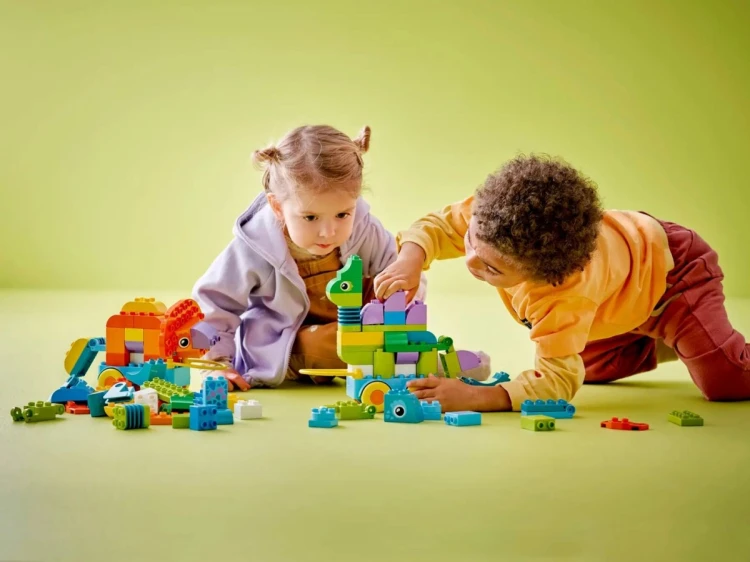 LEGO Duplo 3w1 10451 - Dinozaury na kółkach