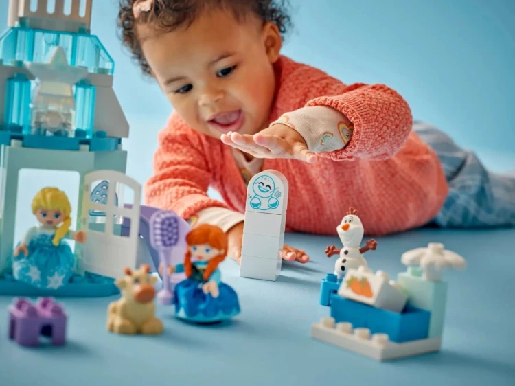 LEGO DUPLO 10455 ANNA AND ELSA'S FROZEN CASTLE PLEGO ARTY