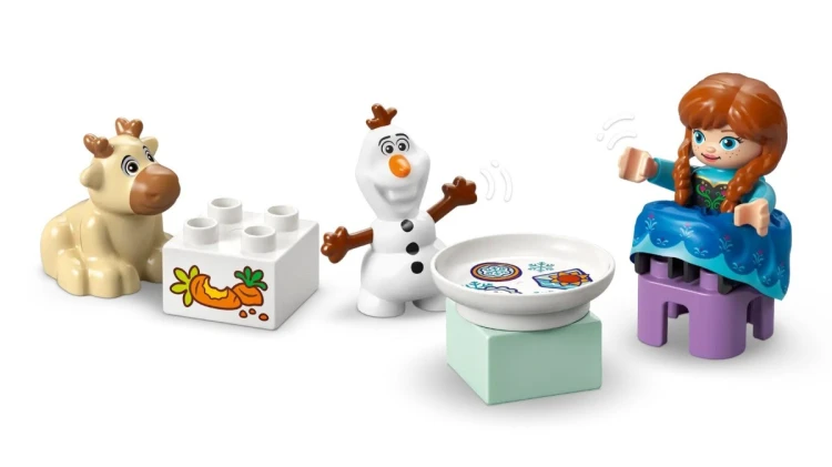 LEGO DUPLO 10455 ANNA AND ELSA'S FROZEN CASTLE PLEGO ARTY