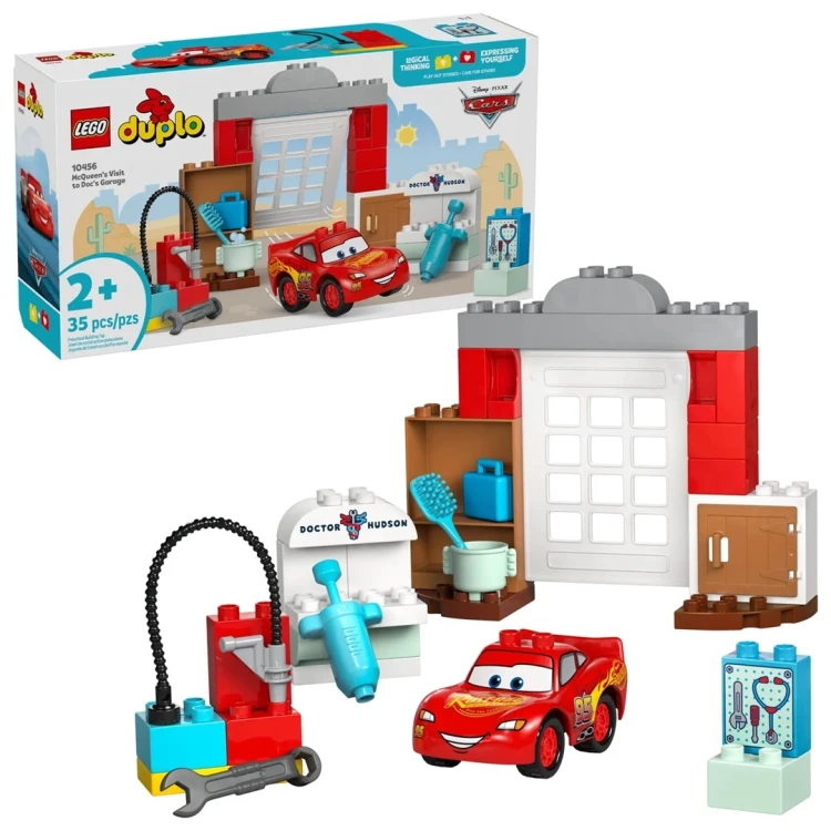 LEGO Duplo 10456 - Wizyta McQueena w warsztacie Wójta