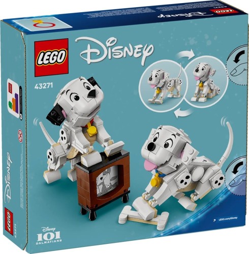 LEGO Disney 43271 - 101 dalmatyńczyków: Szczeniaczki Szczęściarz i Penny