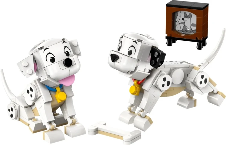 LEGO Disney 43271 - 101 dalmatyńczyków: Szczeniaczki Szczęściarz i Penny