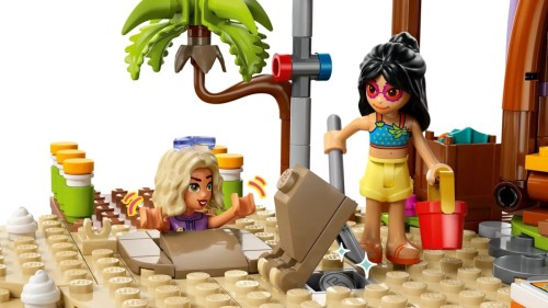 LEGO Friends 42673 - Rodzinne wakacje na plaży