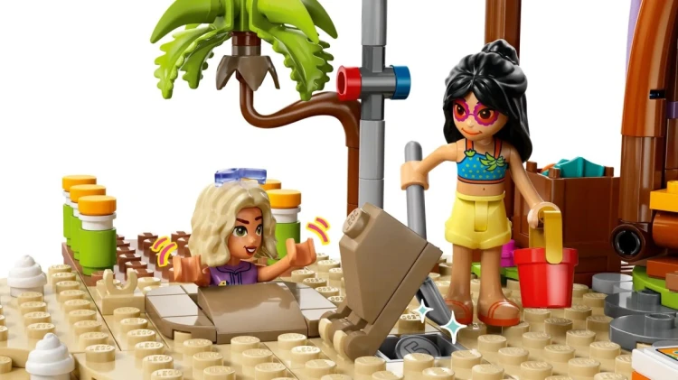 LEGO Friends 42673 - Rodzinne wakacje na plaży