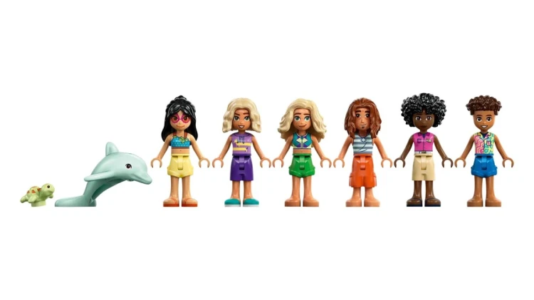 LEGO Friends 42673 - Rodzinne wakacje na plaży