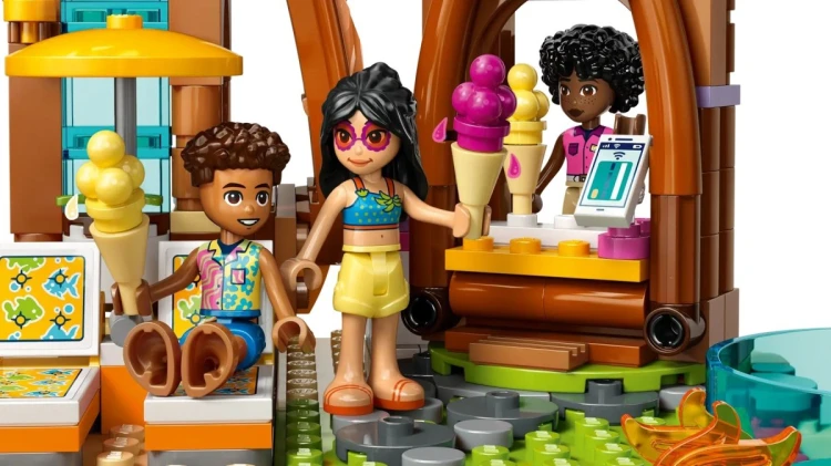 LEGO Friends 42673 - Rodzinne wakacje na plaży