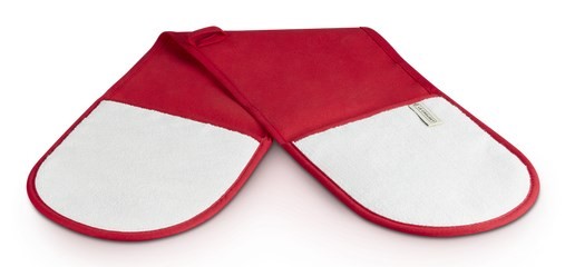 Le Creuset 95001000600000 rękawica kuchenna Rękwica kuchenna 1 szt. Czerwony Bawełna