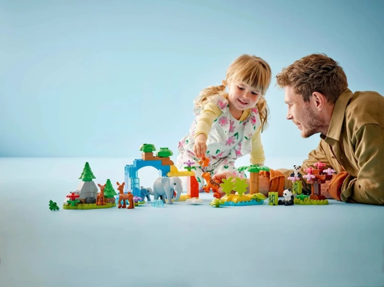 LEGO DUPLO 10446 Rodziny dzikich zwierząt 3 w 1