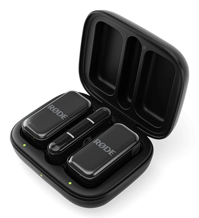 RODE Wireless Micro - 2-kanałowy cyfrowy system bezprzewodowy (USB-C, Czarny)