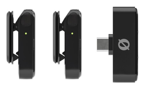RODE Wireless Micro - 2-kanałowy cyfrowy system bezprzewodowy (USB-C, Czarny)