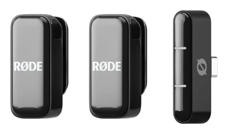 RODE Wireless Micro - 2-kanałowy cyfrowy system bezprzewodowy (USB-C, Czarny)