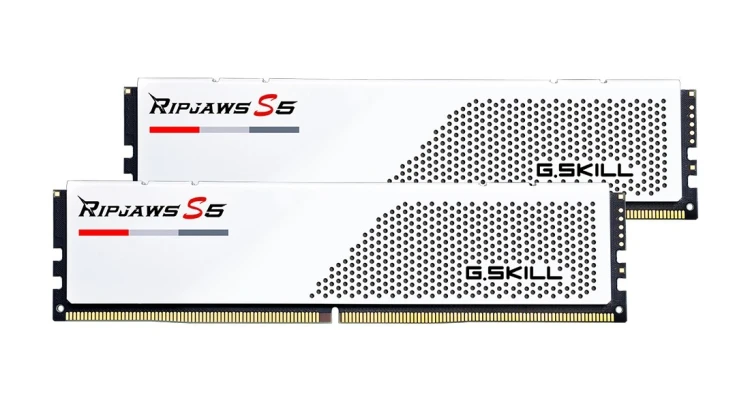 Pamięć G.Skill Ripjaws S5 32GB 2x16GB DDR5 5600MHz F5-5600J3636C16GX2-RS5W