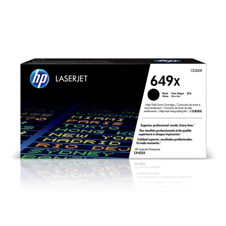 HP 649X oryginalny wkład z czarnym tonerem LaserJet XL