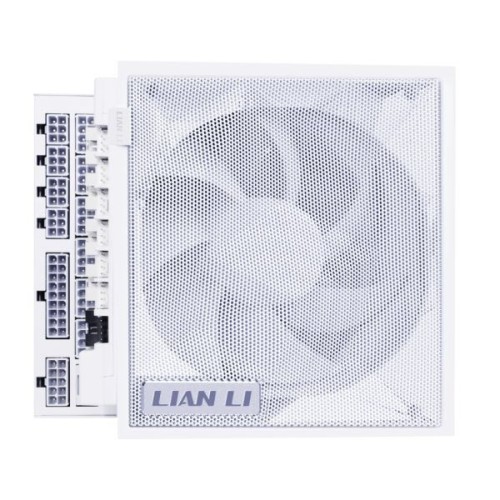 Zasilacz Lian Li EDGE GOLD 1000 80 PLUS Gold Netzteil, PCIe 5.1, ATX 3.1 - 1.000 Watt, weiß, inkl. USB-Hub