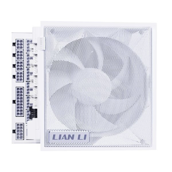 Zasilacz Lian Li EDGE GOLD 1000 80 PLUS Gold Netzteil, PCIe 5.1, ATX 3.1 - 1.000 Watt, weiß, inkl. USB-Hub
