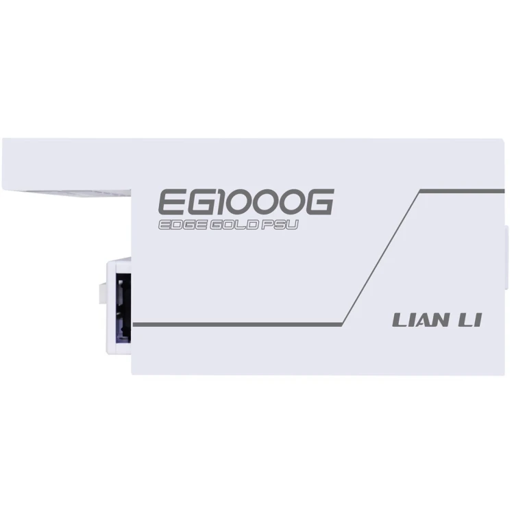 Zasilacz Lian Li EDGE GOLD 1000 80 PLUS Gold Netzteil, PCIe 5.1, ATX 3.1 - 1.000 Watt, weiß, inkl. USB-Hub