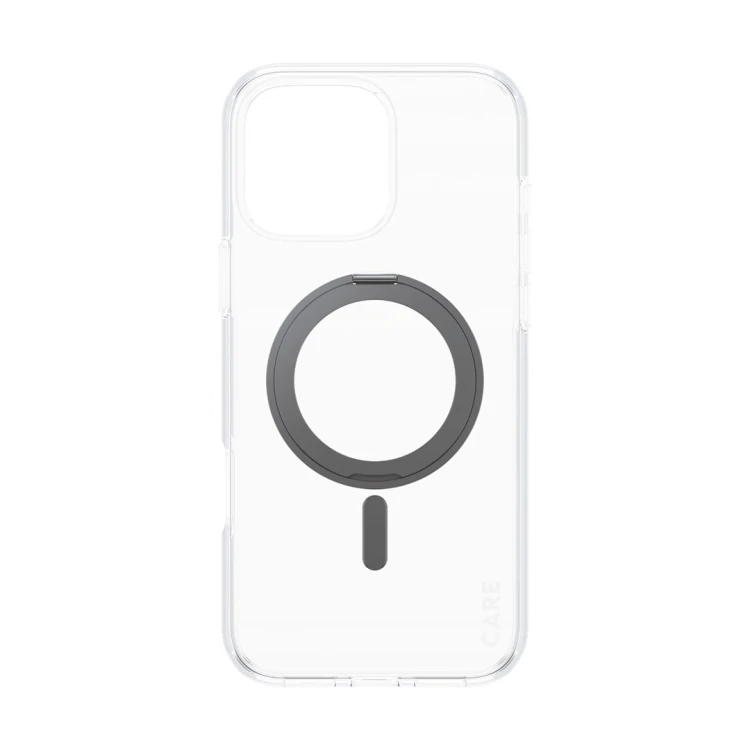 Pokrowiec na telefon komórkowy PanzerGlass CARE by PG BLK Kick/MagS iPhone16P 6.9 Przezroczysty