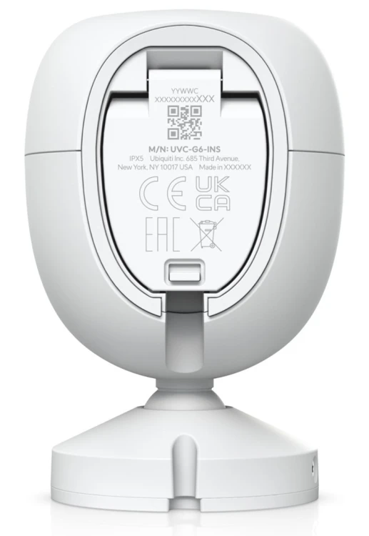 Kamera Ubiquti UniFi G6 Instant White (UVC-G6-INS-W) 8MP 3840 x 2160 (16:9) IPX5 IK04 7W