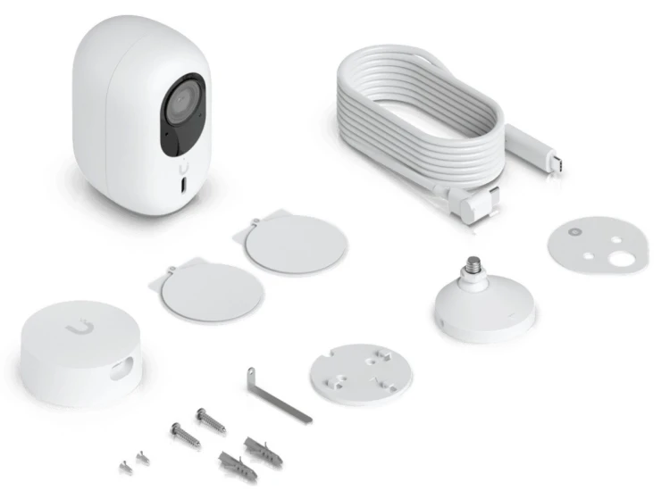 Kamera Ubiquti UniFi G6 Instant White (UVC-G6-INS-W) 8MP 3840 x 2160 (16:9) IPX5 IK04 7W