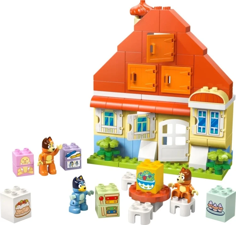 LEGO Duplo Bluey 10459 - Dom rodzinny Blue z grą pamięciową