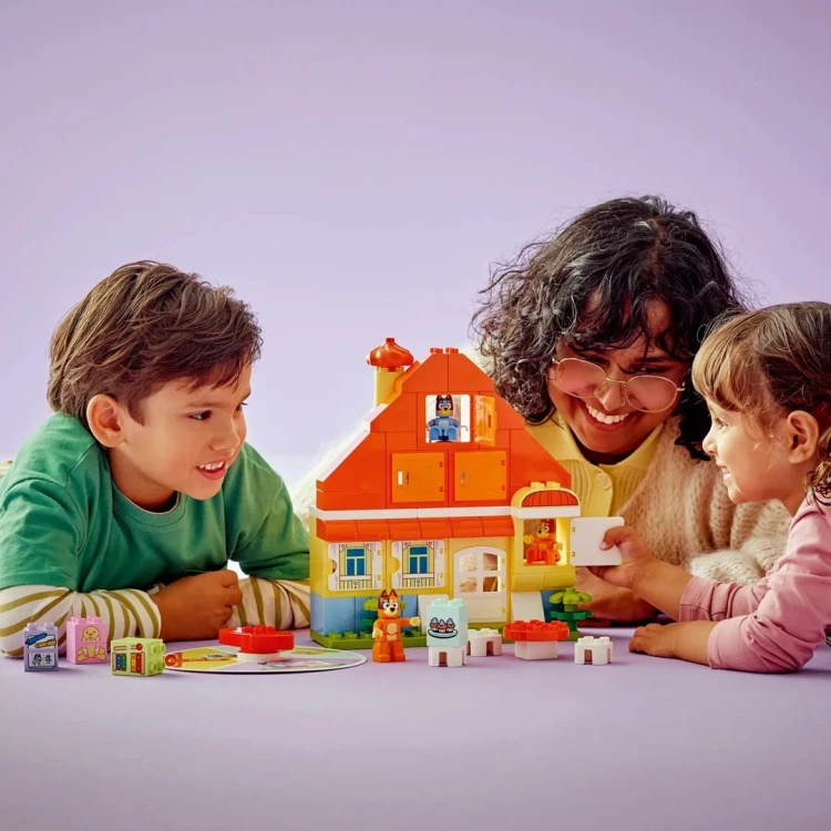 LEGO Duplo Bluey 10459 - Dom rodzinny Blue z grą pamięciową