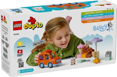 LEGO Duplo Bluey 10458 - Wyprawa po lody z Blue