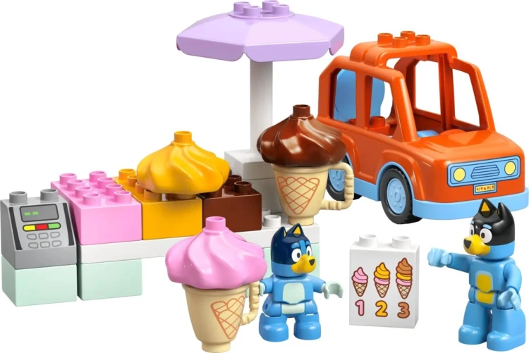 LEGO Duplo Bluey 10458 - Wyprawa po lody z Blue