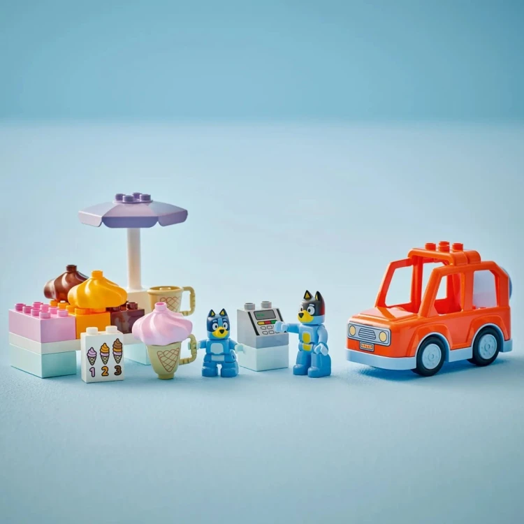 LEGO Duplo Bluey 10458 - Wyprawa po lody z Blue