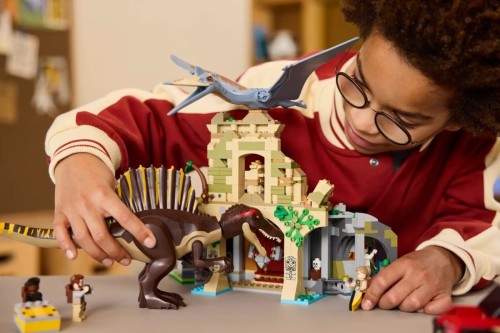 LEGO Jurassic World 76976 - Powietrzna misja z kecalkoatlem i spinozaurem
