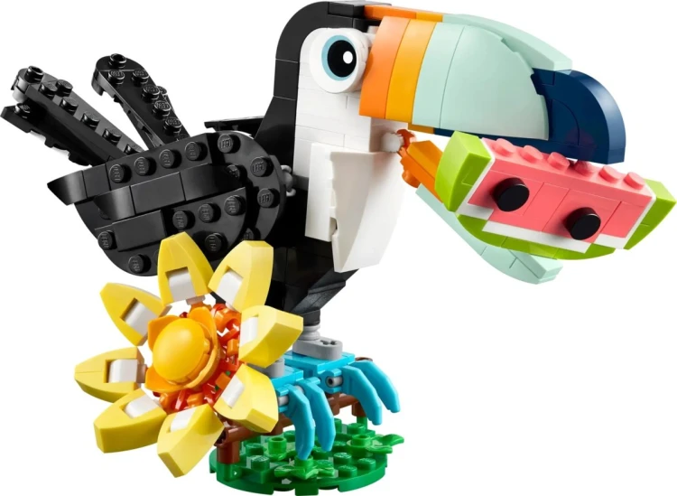 LEGO Creator 3w1 31173 - Dzikie zwierzęta: Tropikalny tukan